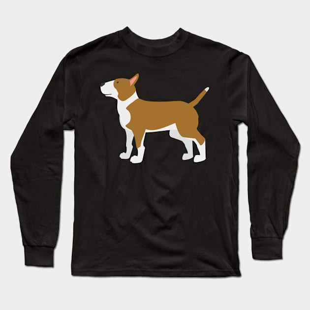 Bull Terrier Long Sleeve T-Shirt by kawaii_shop